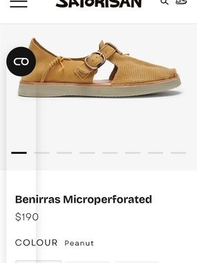 Satorisan Sandal in Peanut